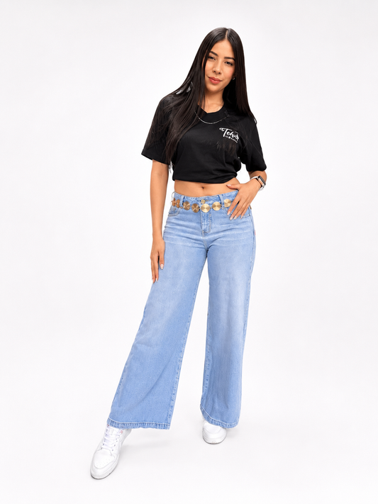 WIDE LEG CINTURA GABRIELA