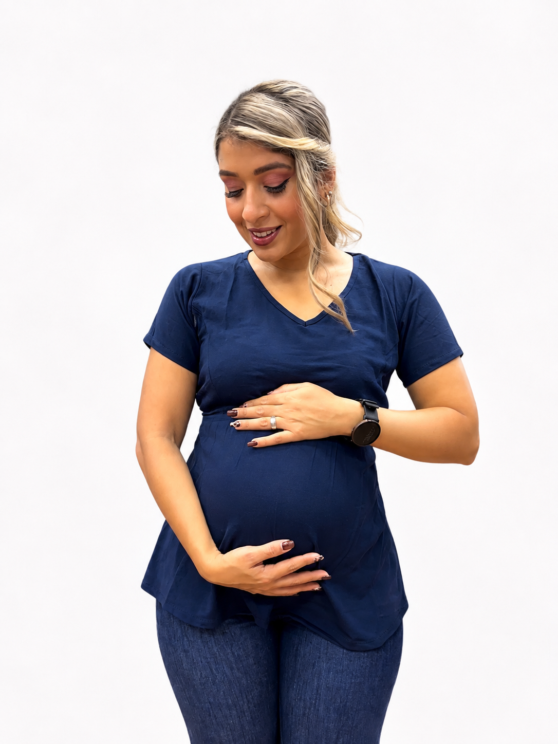BLUSA CON CIERRE LACTANCIA MARA