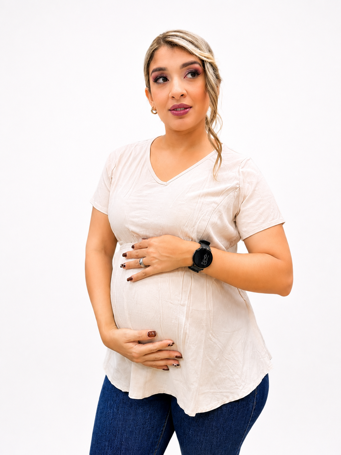 BLUSA CON CIERRE LACTANCIA MARA