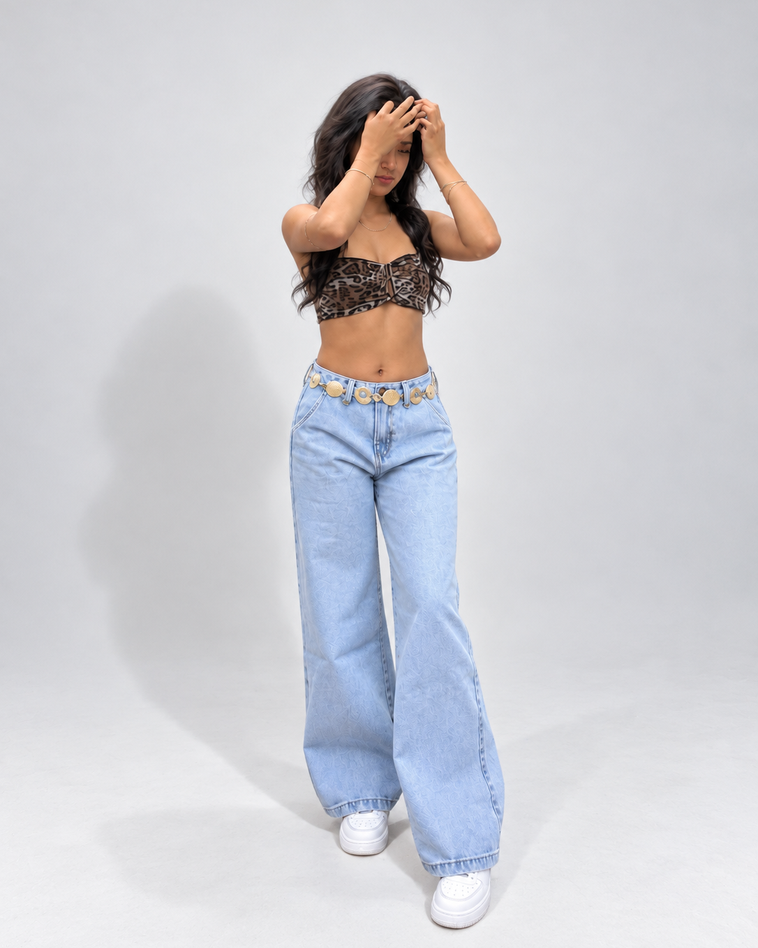 WIDE LEG CINTURA