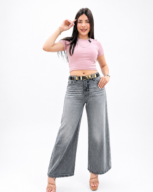 WIDE LEG CINTURA CAYETANA